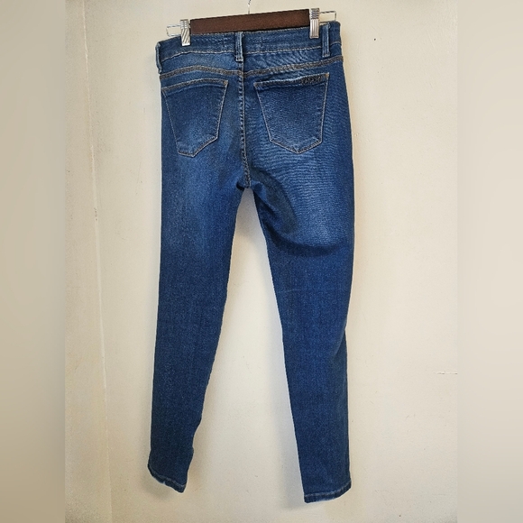 JOHN JOHN- Jeans Women's 28 Blue Denim Riped - Picture 2 of 11